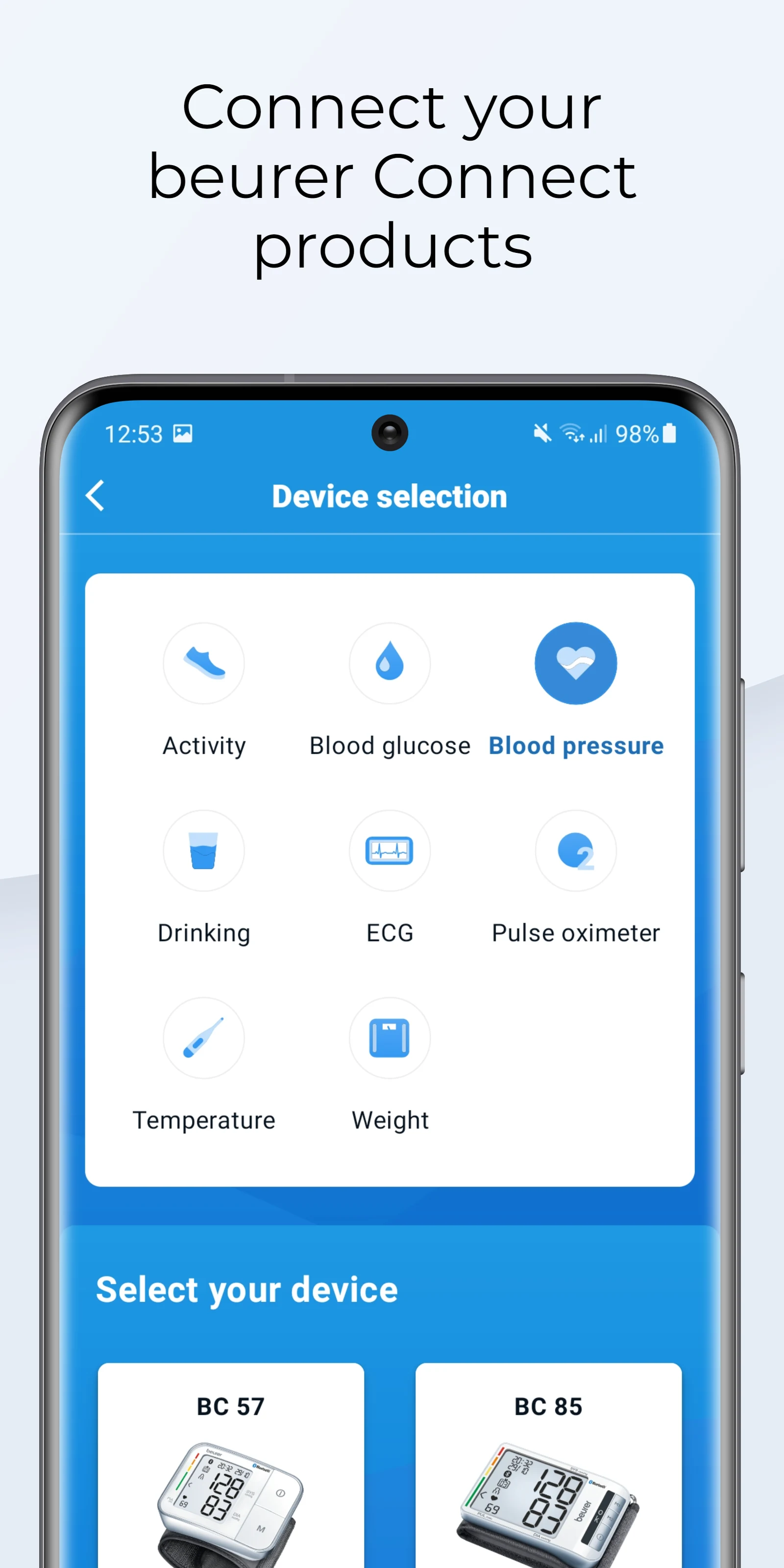 beurer HealthManager Pro screenshot