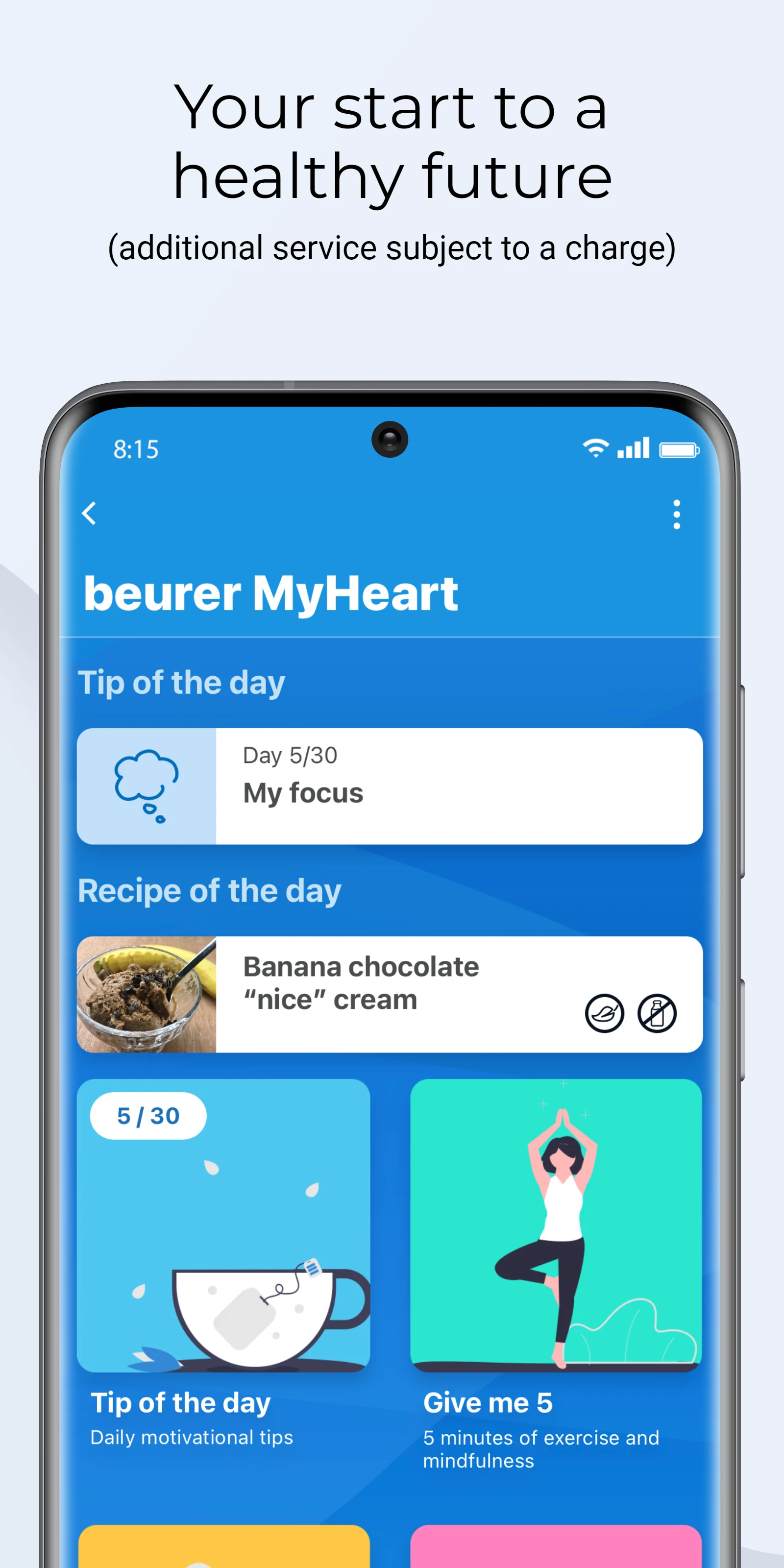 beurer HealthManager Pro screenshot